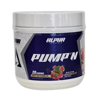 PUMP’N  ALPHA SUPPS